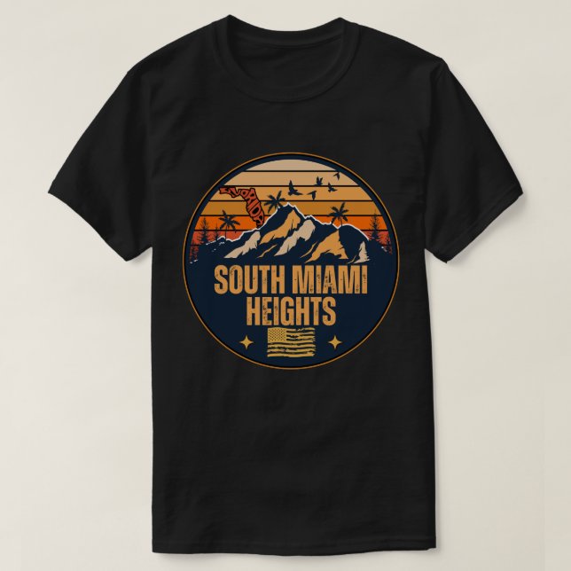South Miami Heights, Florida  T-Shirt (Design Front)