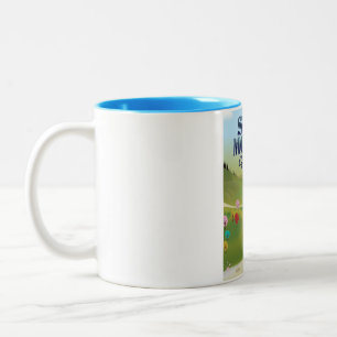 south moravia Czech Republic travel poster Two-Tone Coffee Mug