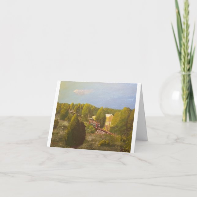 "South Mountain Sunrise Run" Notecard (Front)