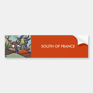 SOUTH OF FRANCE BUMPER STICKER