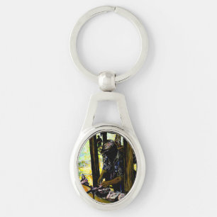 South of Heaven, West of Hell Key Ring