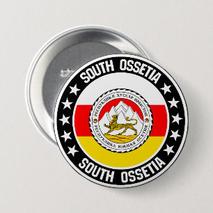 South Ossetia 7.5 Cm Round Badge