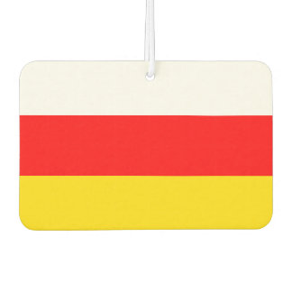 South Ossetia Flag Car Air Freshener