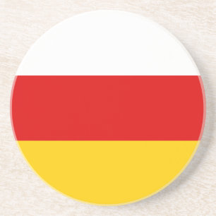 South Ossetia Flag Coaster