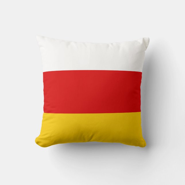 South Ossetia Flag Cushion (Front)