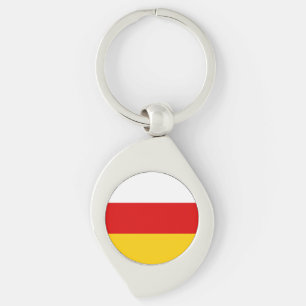 South Ossetia Flag Key Ring