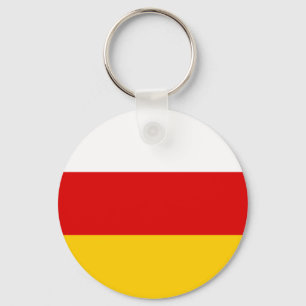 South Ossetia Flag Key Ring