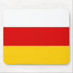 South Ossetia Flag Mouse Pad<br><div class="desc">Patriotic flag of South Ossetia.</div>