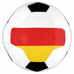 South Ossetia Flag Soccer Ball