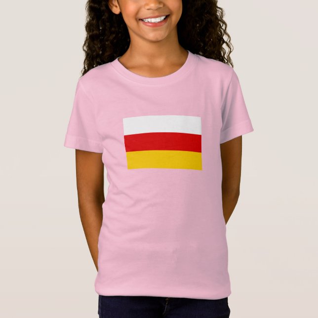 South Ossetia Flag T-Shirt (Front)