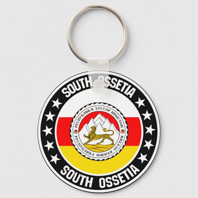 South Ossetia Key Ring (Front)