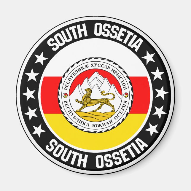 South Ossetia Magnet (Front)