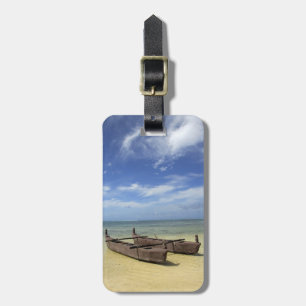 South Pacific, French Polynesia, Moorea. Luggage Tag