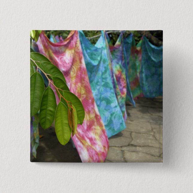 South Pacific, French Polynesia, Society 15 Cm Square Badge (Front)