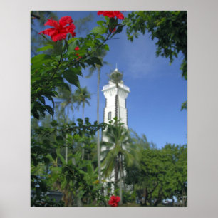 South Pacific, French Polynesia,Tahiti. Hibiscus 2 Poster