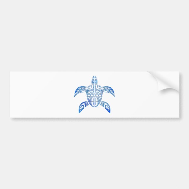 SOUTH PACIFIC TURTLE BUMPER STICKER (Front)