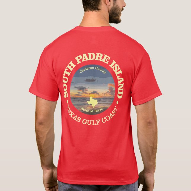 South Padre Island (C) T-Shirt (Back)