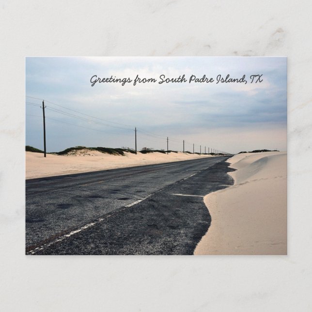 South Padre Island postcard (Front)