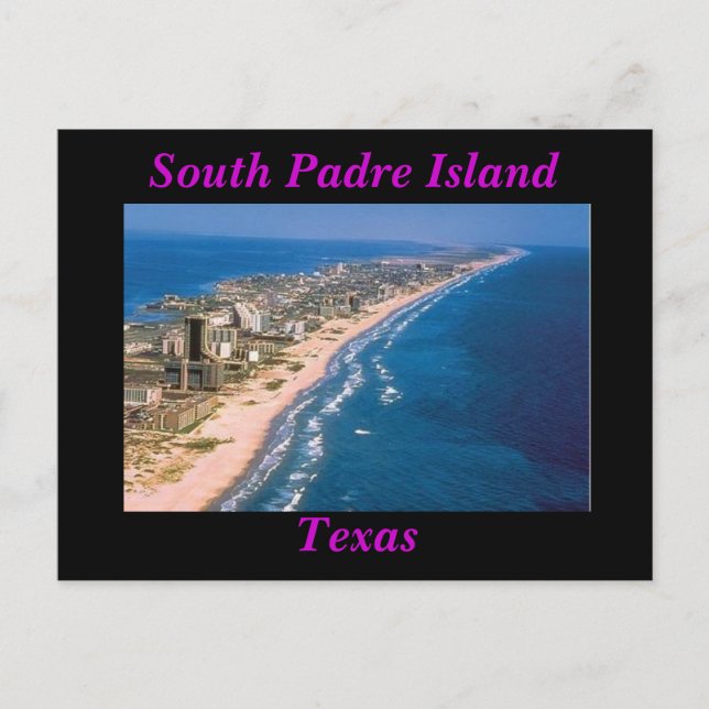 South Padre Island Postcard (Front)
