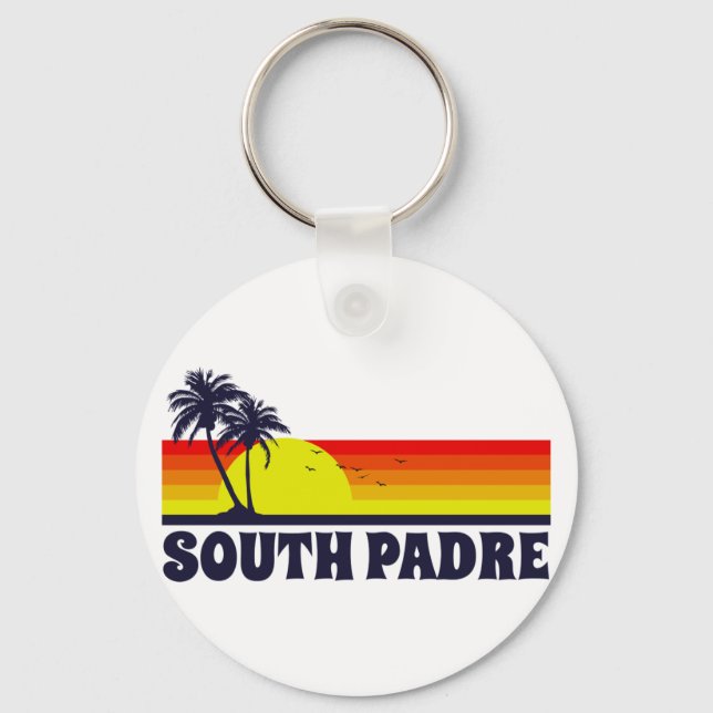 South Padre Island Texas Key Ring (Front)
