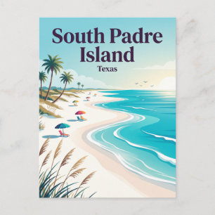 South Padre Island, Texas Postcard