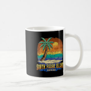 South Padre Island Texas Vintage Distressed Souven Coffee Mug