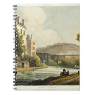 South Parade, from 'Bath Illustrated by a Series o Spiral Notebook