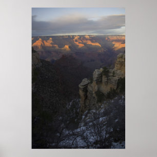 South Rim Again Sunset Poster