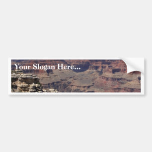 South Rim Of The Grand Canyon In Arizona Bumper Sticker