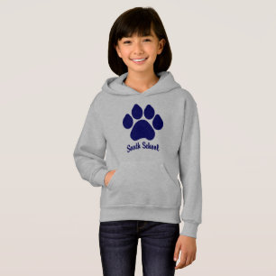 South School Hoodie with Paw
