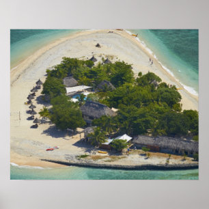 South Sea Island, Mamanuca Islands, Fiji Poster