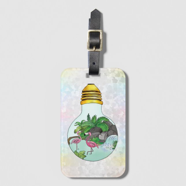 South Sea Luggage Tag (Front Vertical)