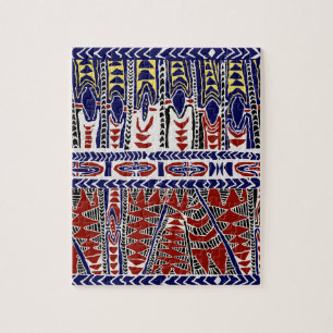 South Seas Samoa Batik Jigsaw Puzzle