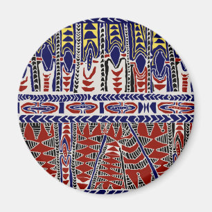 South Seas Samoa Batik Magnet