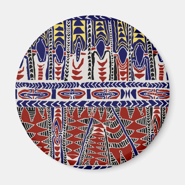 South Seas Samoa Batik Magnet (Front)