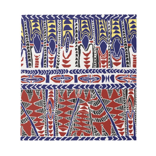 South Seas Samoa Batik Notepad (Front)