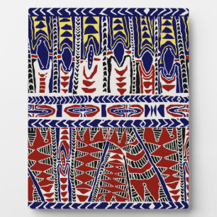 South Seas Samoa Batik Plaque