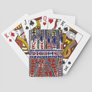 South Seas Samoa Batik Playing Cards
