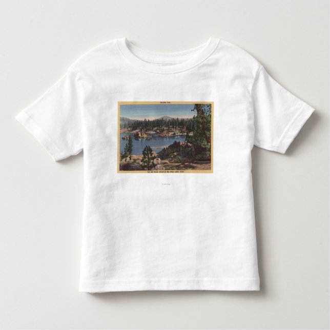 South Shore View of Boulder Bay Toddler T-Shirt (Front)