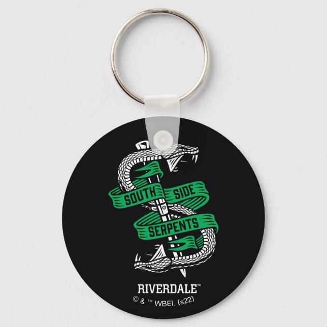 South Side Serpents Graphic Key Ring (Front)