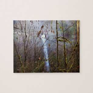 South Silver Falls, Oregon Jigsaw Puzzle