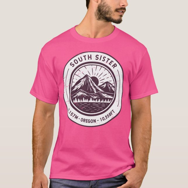 South Sister Oregon T-Shirt (Front)