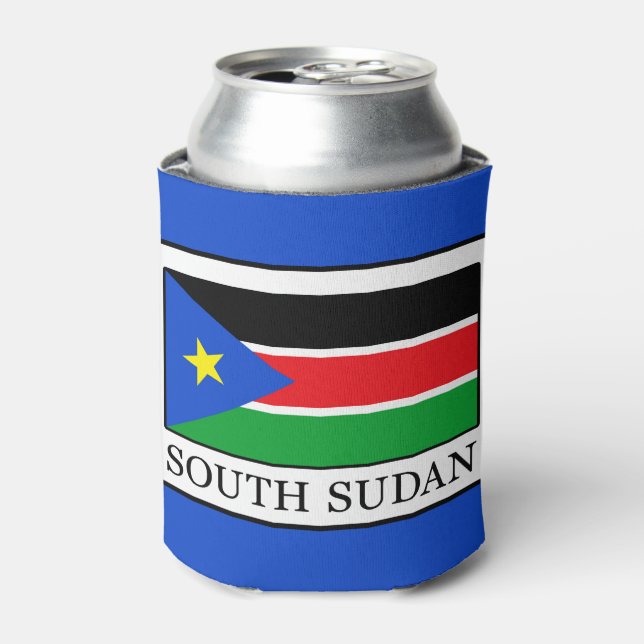 South Sudan Can Cooler (Can Front)