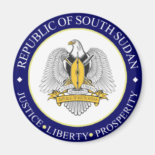south sudan emblem magnet