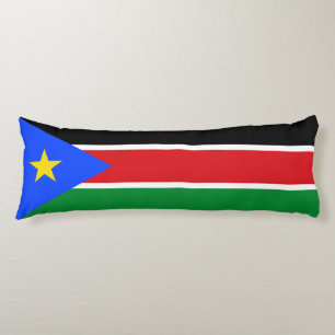 South Sudan Flag Body Cushion