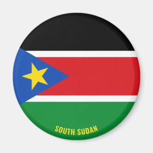 South Sudan Flag Charming Patriotic Magnet
