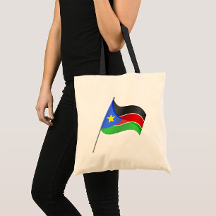 South Sudan Flag Country Colours Tote Bag