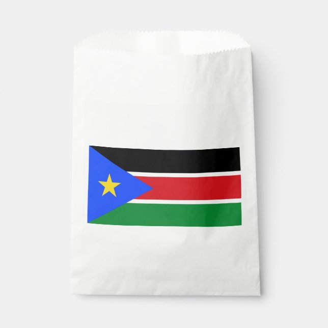 South Sudan Flag Favour Bags (Front)