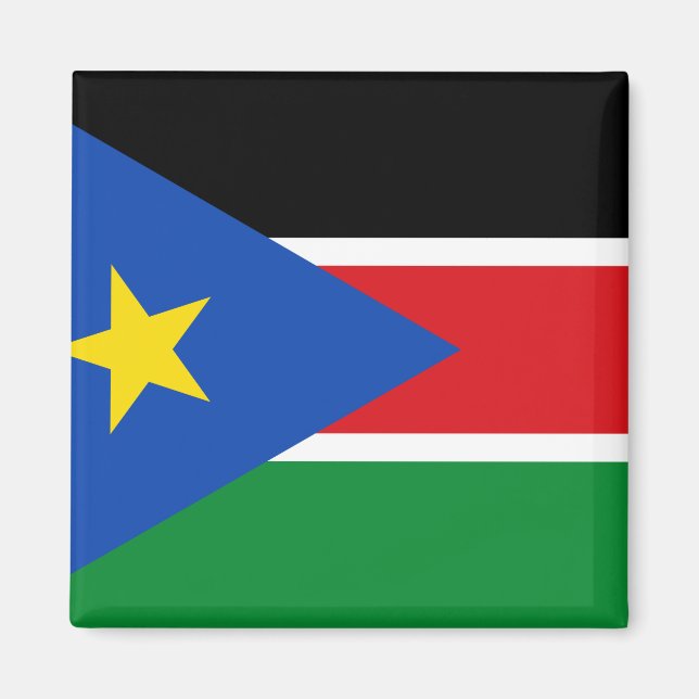 South Sudan Flag Magnet (Front)