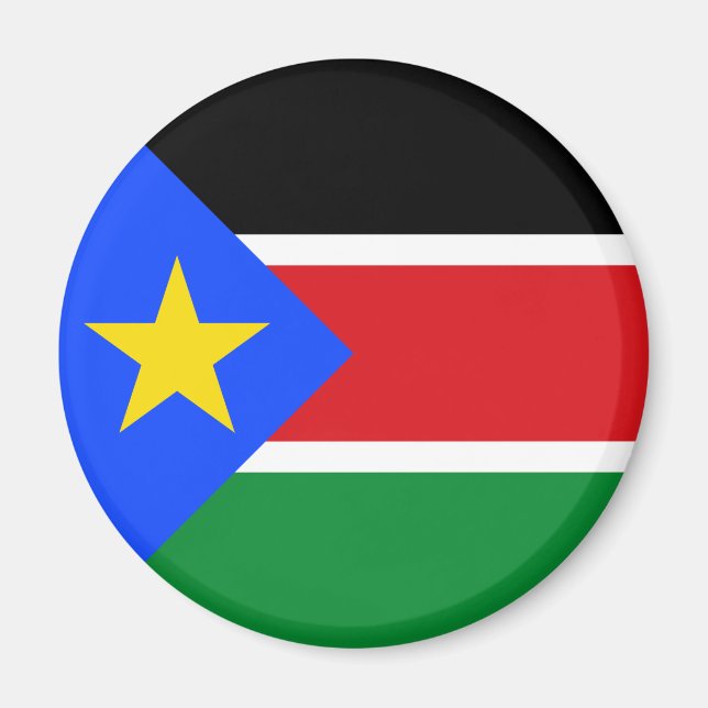 South Sudan Flag Magnet (Front)